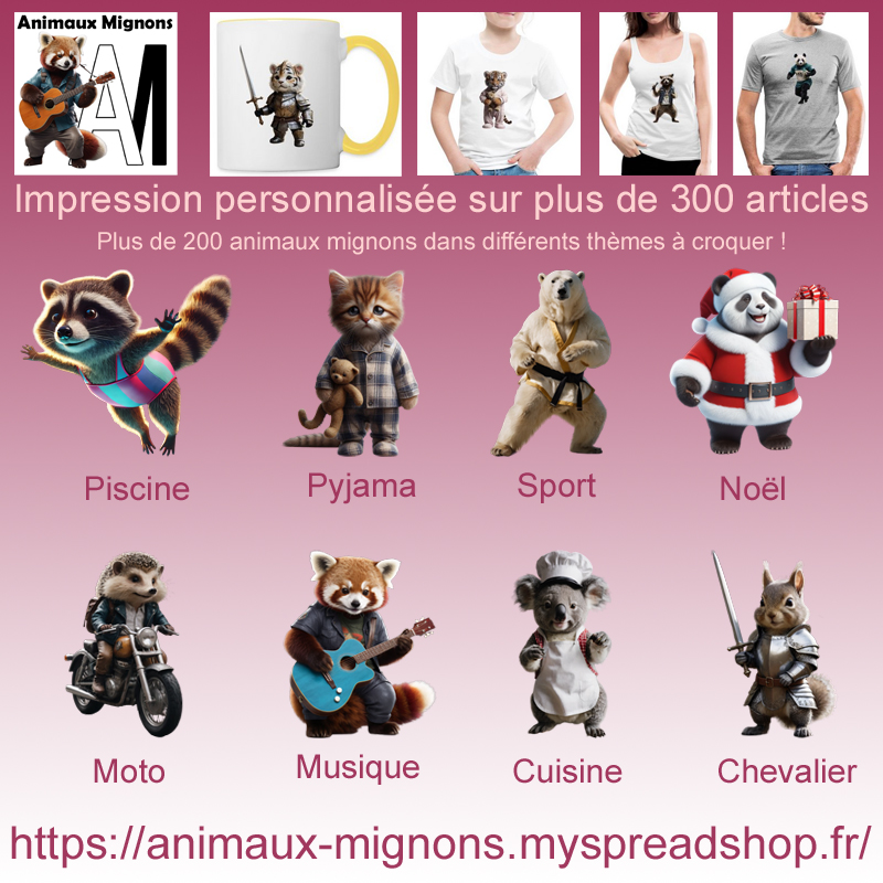 animaux mignons themes