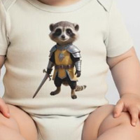 body pour bébé suricate chevalier Animaux Mignons